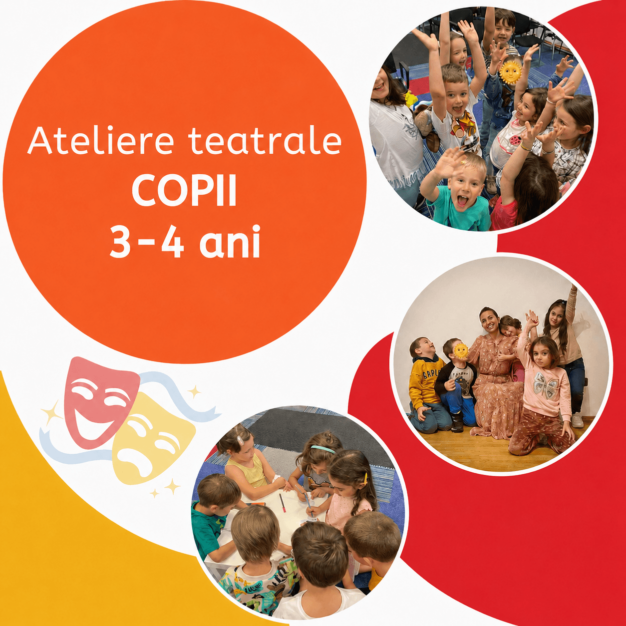 imagine curs de teatru 3-4 ani București